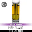 Product image for Purple Lambo 100% Live Resin Cartridge 1 Gram