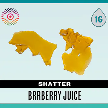 Photo of Brrberry Juice Shatter 1 Gram