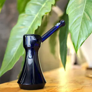 Photo of 5" Cobalt Blue Bubbler | Jane West x Grav Labs