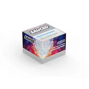 Photo of SAUCED Peach Rings Live Resin Sugar 0.5g