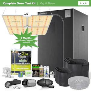 Photo of Beginner Complete Grow Tent Kit | Spider Farmer LED | 4’ x 4’