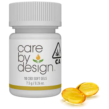 Photo of Care By Design | 4:1 Full Spectrum CBD Soft Gels 25mg THC 10ct