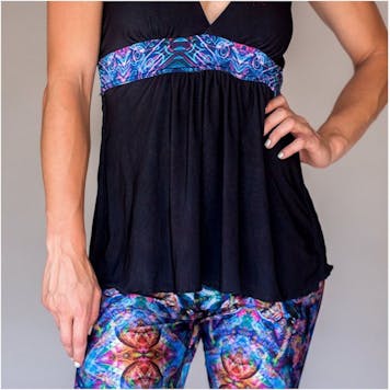 Photo of Jumbie Art Padma Halter Top