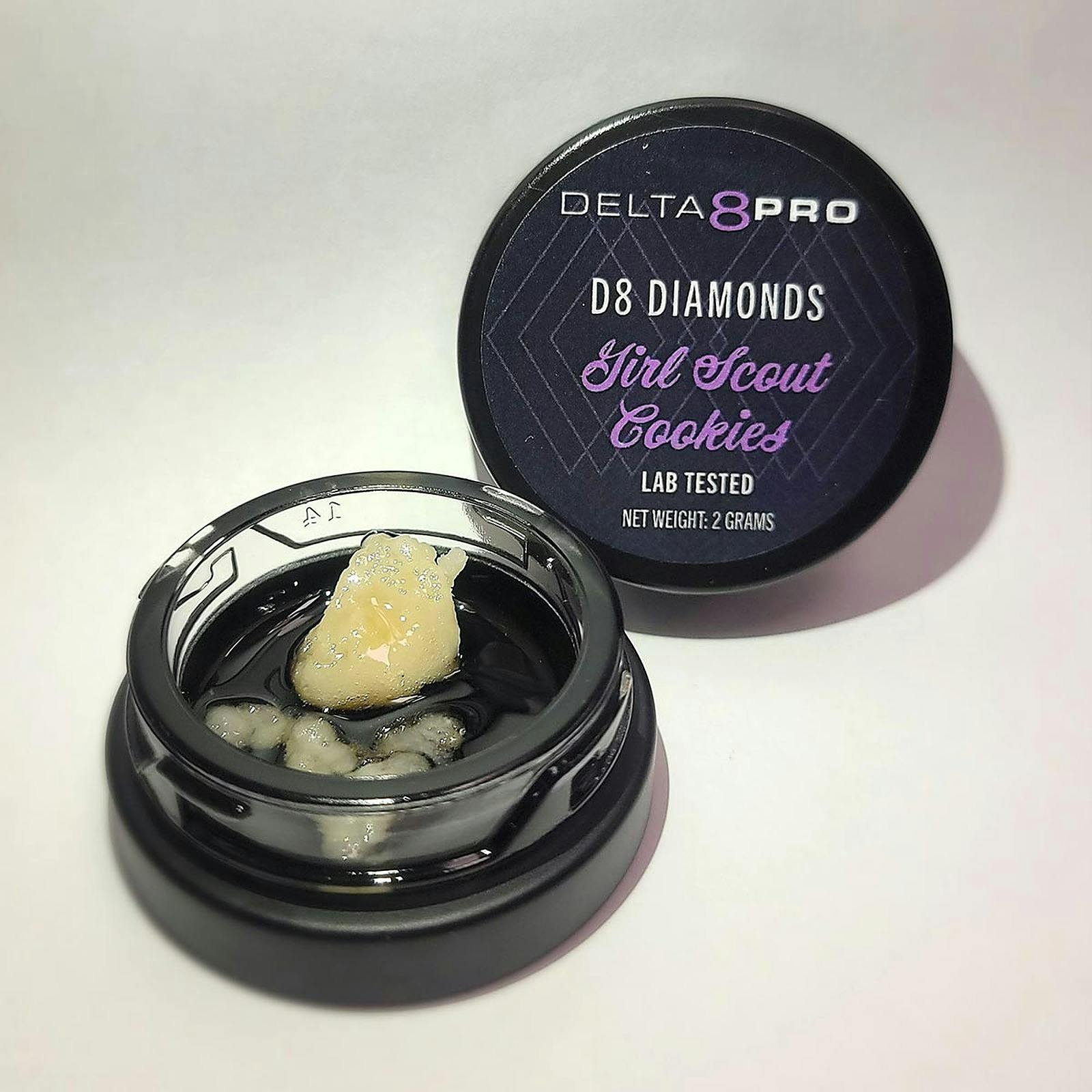 Delta 8 Pro Delta 8 THC Sauce & Diamonds 2g Girl Scout Cookies Leafly