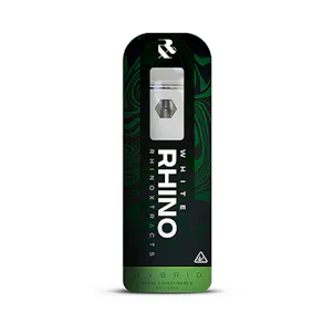 Photo of Rhino Xtracts - White Rhino - Delta 8 Disposable - 1 Gram