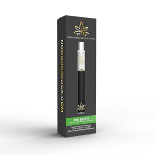 Photo of 420 Premium Delta 8 & Delta 10 All Glass 1.0ML Disposable Rechargeable Battery OG Kush