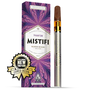 Photo of 1:1 Phantom Balancing CBD Blend - Premium Cured Resin Vape Pen 0.5g
