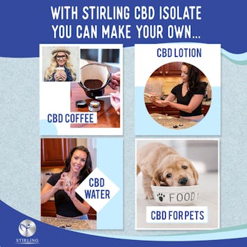 Photo of 250000MG Pure CBD Isolate – Purest CBD Available – 99.6% CBD Powder – Purity Tested – 0.0% THC