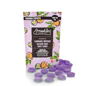 Photo of Passionfruit 1000mg THC Fruit Chews - Oklahoma