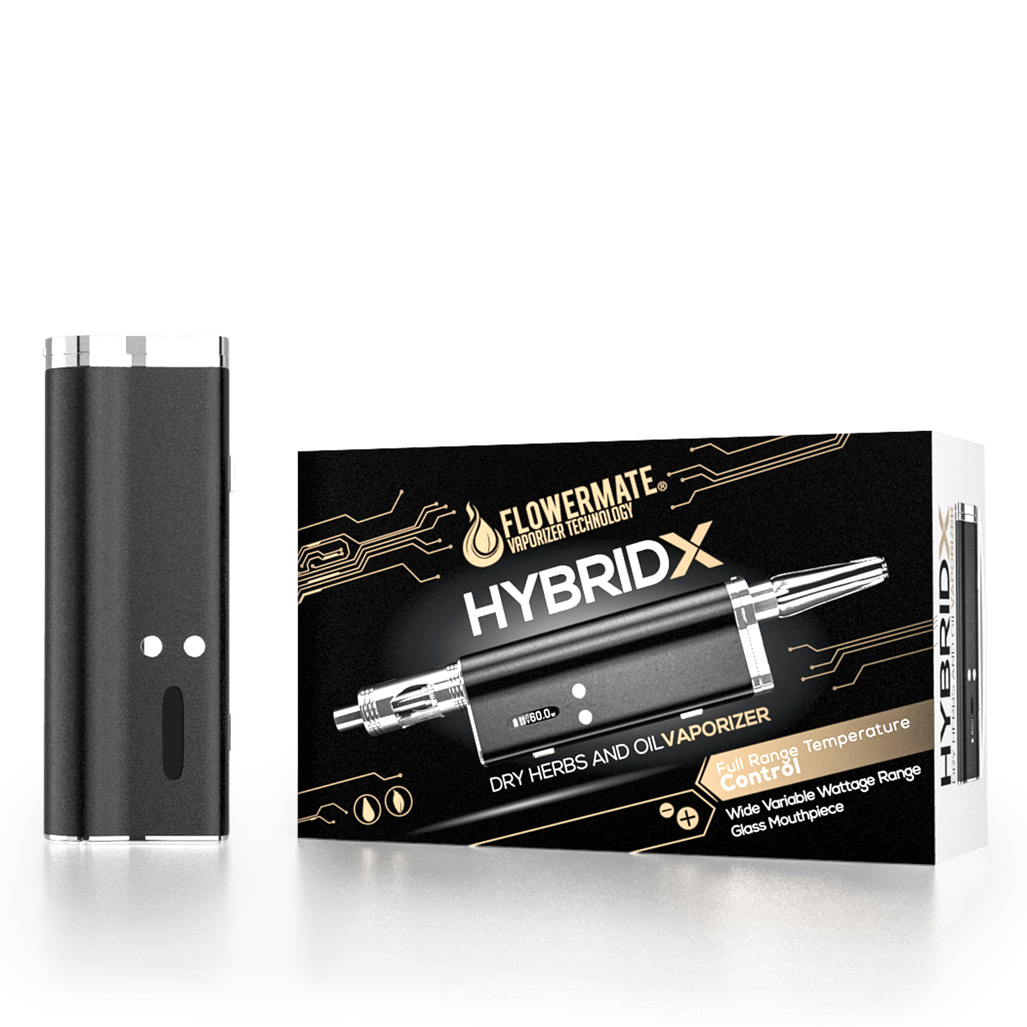 Flowermate Flowermate Hybrid X Dry Herb Vaporizer Leafly