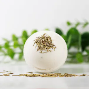 Photo of Relief CBD Bath Bomb for PMS and Pain - 100mg CBD Peppermint Eucalyptus