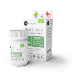 Product image for Fast Tabs Vitality 50:1 CBD:THC