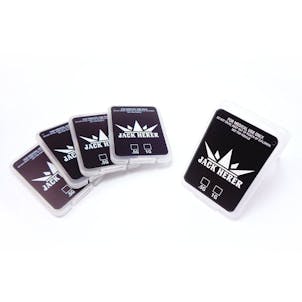 Photo of 25 Jack Herer Strain Shatter Packs Wax Concentrate Packaging by Shatter Labels SP-029