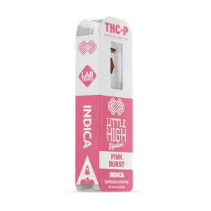 Photo of Little High Signature - THC-P Indica - Pink Burst - 1 Gram Disposable Pen