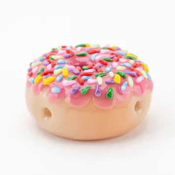 Photo of Pink Sprinkle Donut Pipe