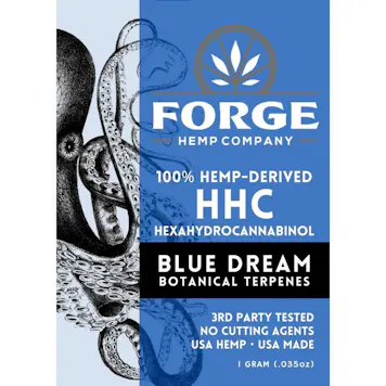 Photo of HHC Cartridge with Blue Dream Botanical Terpenes