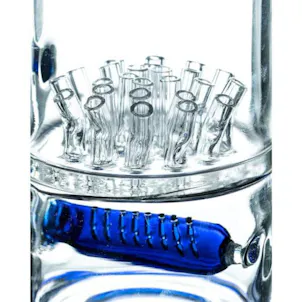 Photo of Big Sprinkler to Removable Glycerin Coil Water Pipe