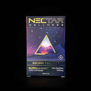 Photo of Supercharged™ THC Vape Cartridge - Golden Triangle