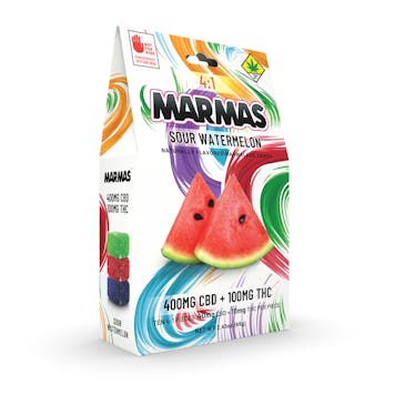 Photo of Sour Watermelon 4:1 500mg 10-pack