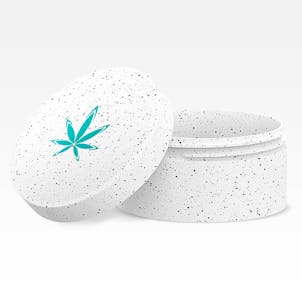 Photo of Custom HEMP Plastic Jar – 3 oz