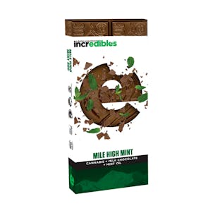 Photo of Mile High Mint Chocolate Bar 300mg