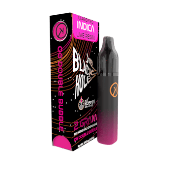 Photo of The Black Hole Live Resin OG Double Bubble Disposable Vape