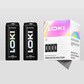 Photo of LOKI Delta 8 THC Seltzer | Black Edition