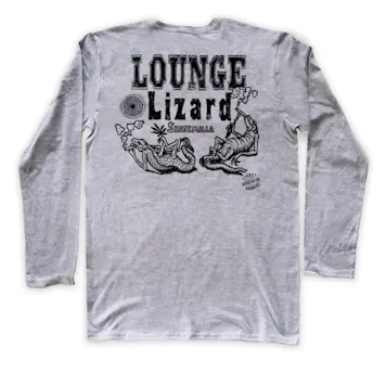 Photo of LOUNGE LIZARD, CALIFORNIA WAVE, UNISEX LONG SLEEVE CREW NECK TEE