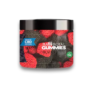 Photo of R.A. Royal Gummies: CBD Blackberry Gummy Jar (900 MG)