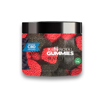 Photo of R.A. Royal Gummies: CBD Blackberry Gummy Jar (900 MG)