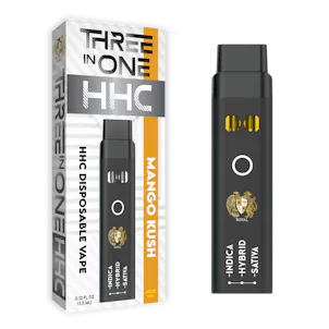 Photo of R.A Royal HHC Three in One Disposable: Mango Kush (3000MG)