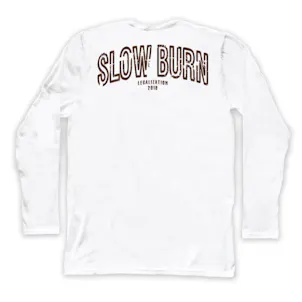Photo of H.S. LEAF / SLOW BURN , UNISEX LONG SLEEVE CREW NECK TEE