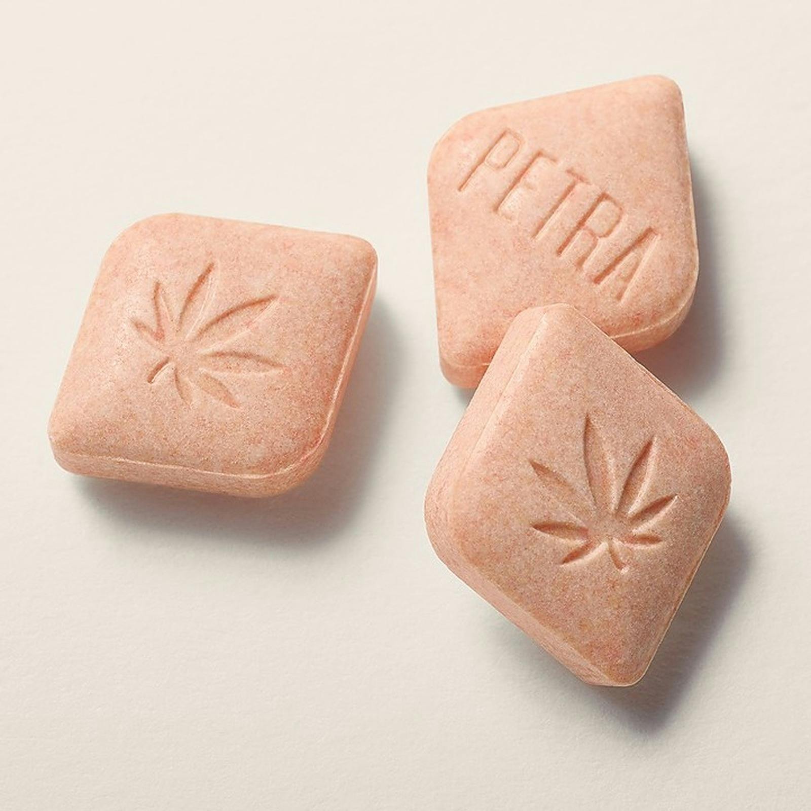 Petra 2.5mg Petra 'Pineapple' Mints 100mg THC total Leafly