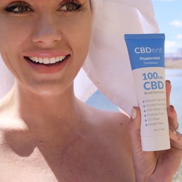 Photo of CBDent 100MG CBD Toothpaste- Peppermint