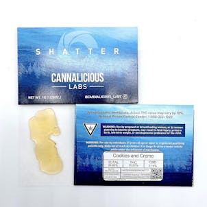 Product image for Cookies and Creme Shatter 1g