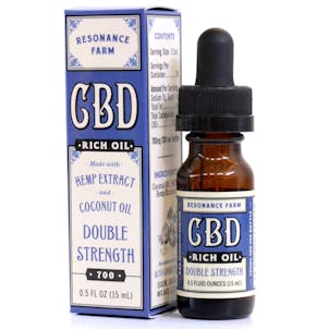 Photo of CBD Rich Oil Double Strength (1/2 fl. oz.) 700mg