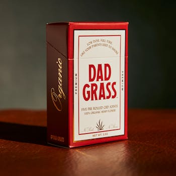 DAD GRASS Hemp CBD Pre Rolled Joints - 5 Pack