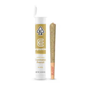Photo of Enjoyable "24kt" Indoor Pre-Roll (1 Gram)