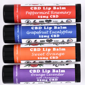 Photo of Peppermint Rosemary Lip Balm (25mg)