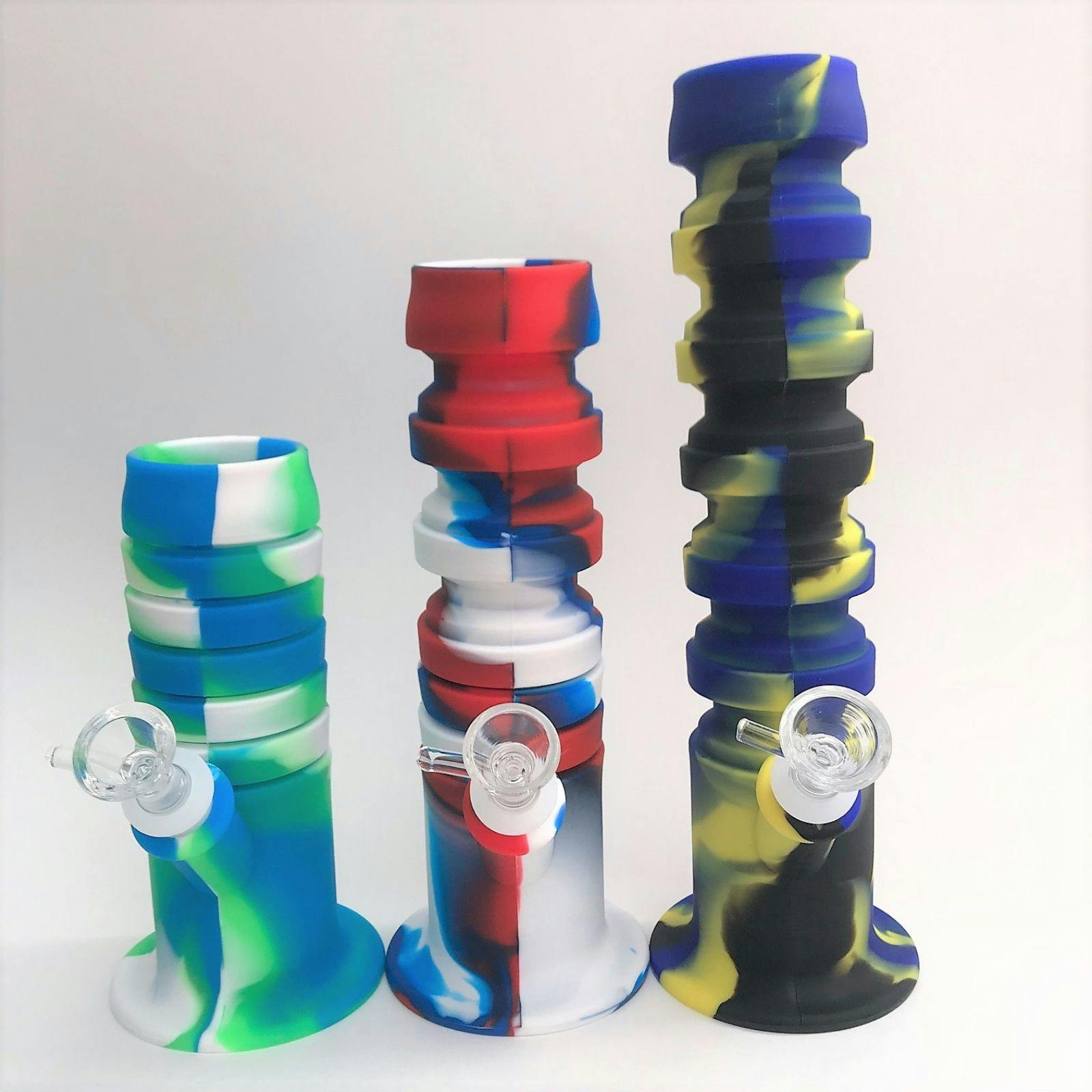 SHP Online Smoke Shop: Expandable Silicone Bong Water Pipe | Leafly