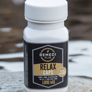 Photo of Remedi Plus Relax Capsules THC Free – 1000mg