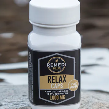 Photo of Remedi Plus Relax Capsules THC Free – 1000mg