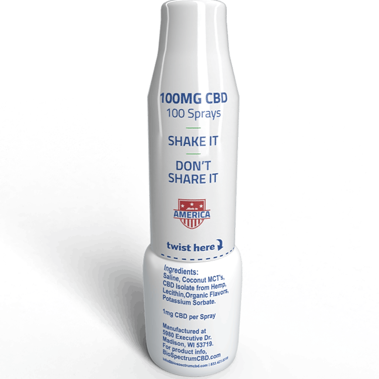 BioSpectrum Hemp Nasadol CBD Nasal Spray 29.95 Leafly