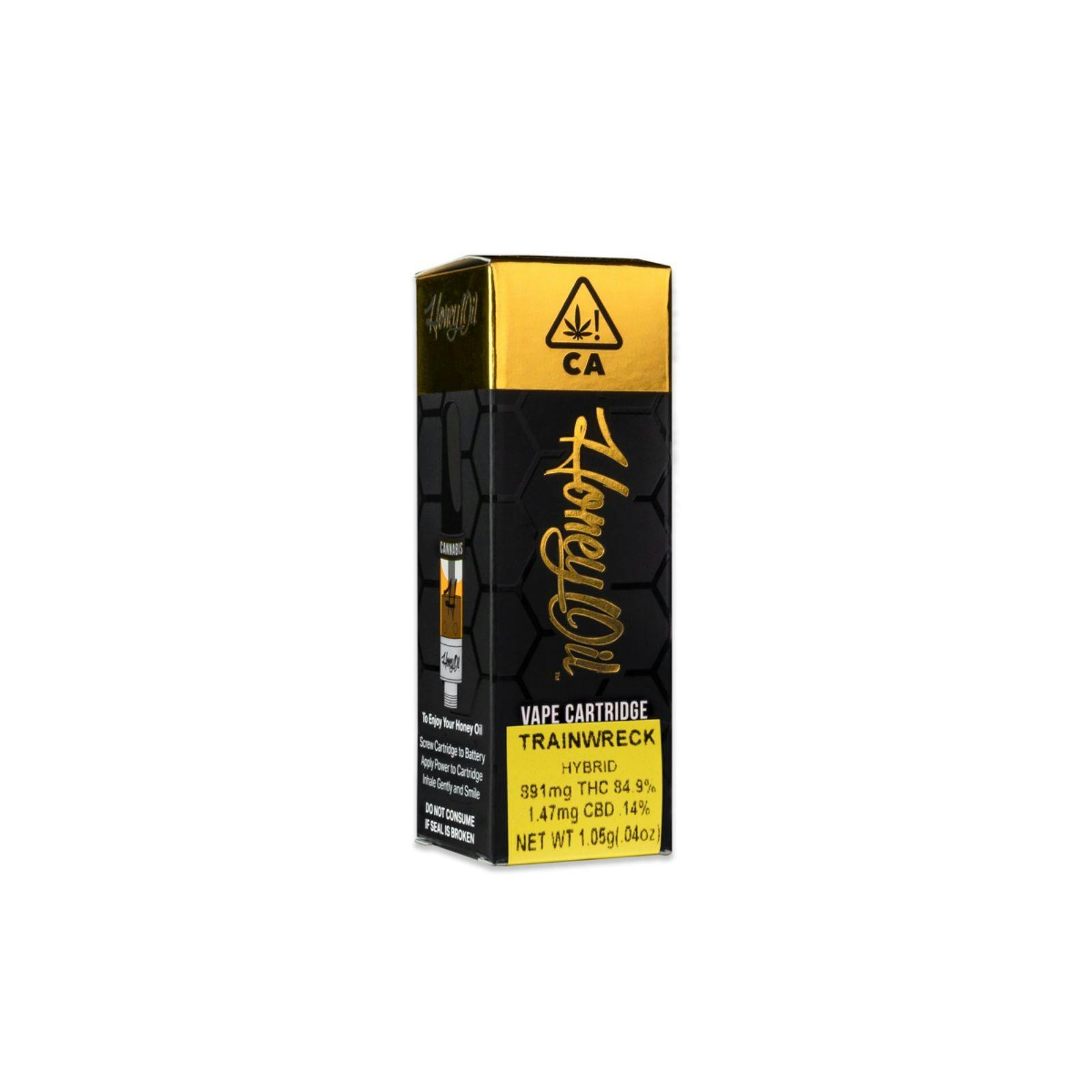 Honey Oil Train Wreck THC Vape Cartridge Leafly