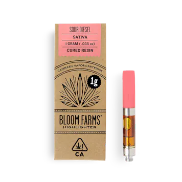 Photo of Sour Diesel (Sativa) Single Origin Cured Resin - 1 GRAM Cartridge