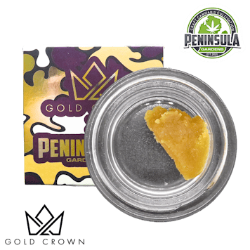 Photo of Cured Budder (1g)- Peninsula Gardens x Gold Crown - Cadillac Rainbows