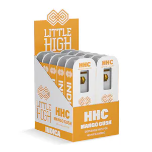 Photo of Little High - HHC Indica - Mango Gush - 1 Gram Disposable Pen
