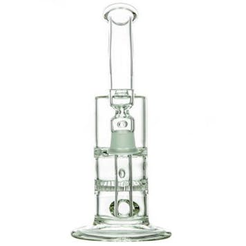 Photo of 11" Honeycomb Perc to Turbine Perc Water Pipe