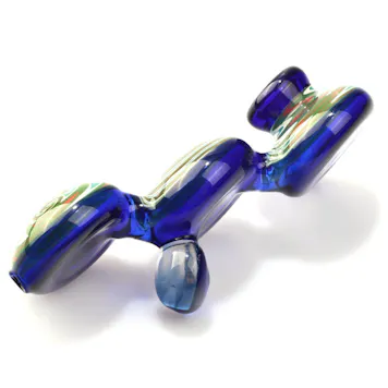 Photo of 4.9" Wig Wag 3-Section Glass Pipe