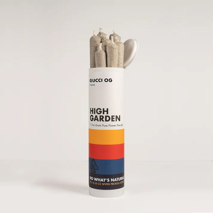 High Garden: Gucci OG (1G Pre-Roll 7 pack)